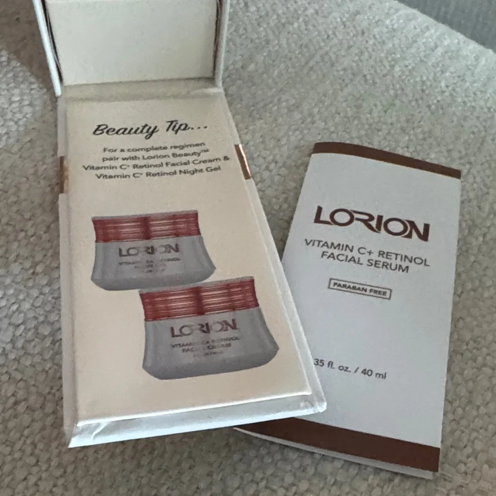 LORION Vitamin C+ Retinol Facial Serum - 1.35 Fl oz. NWT
